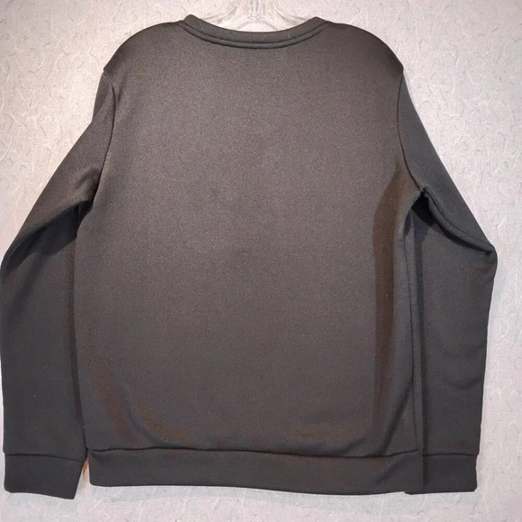 Shein Black Sweatshirt Long Sleeve Orange Tree Silhouette Decor  Size Large - Picture 6 of 6